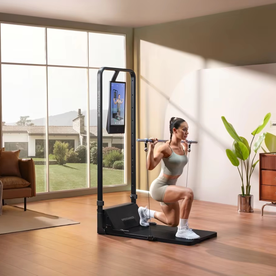 All In One Gym Home Equipment - ฟิตเนสอัจฉริยะที่บ้าน อุปกรณ์ออกกำลังกายครบวงจร ครูฝึกส่วนตัว อุปกรณ์ฟิตเนส ออกกำลังกายทั้งร่างกาย ระบบดิจิทัลอัจฉริยะ