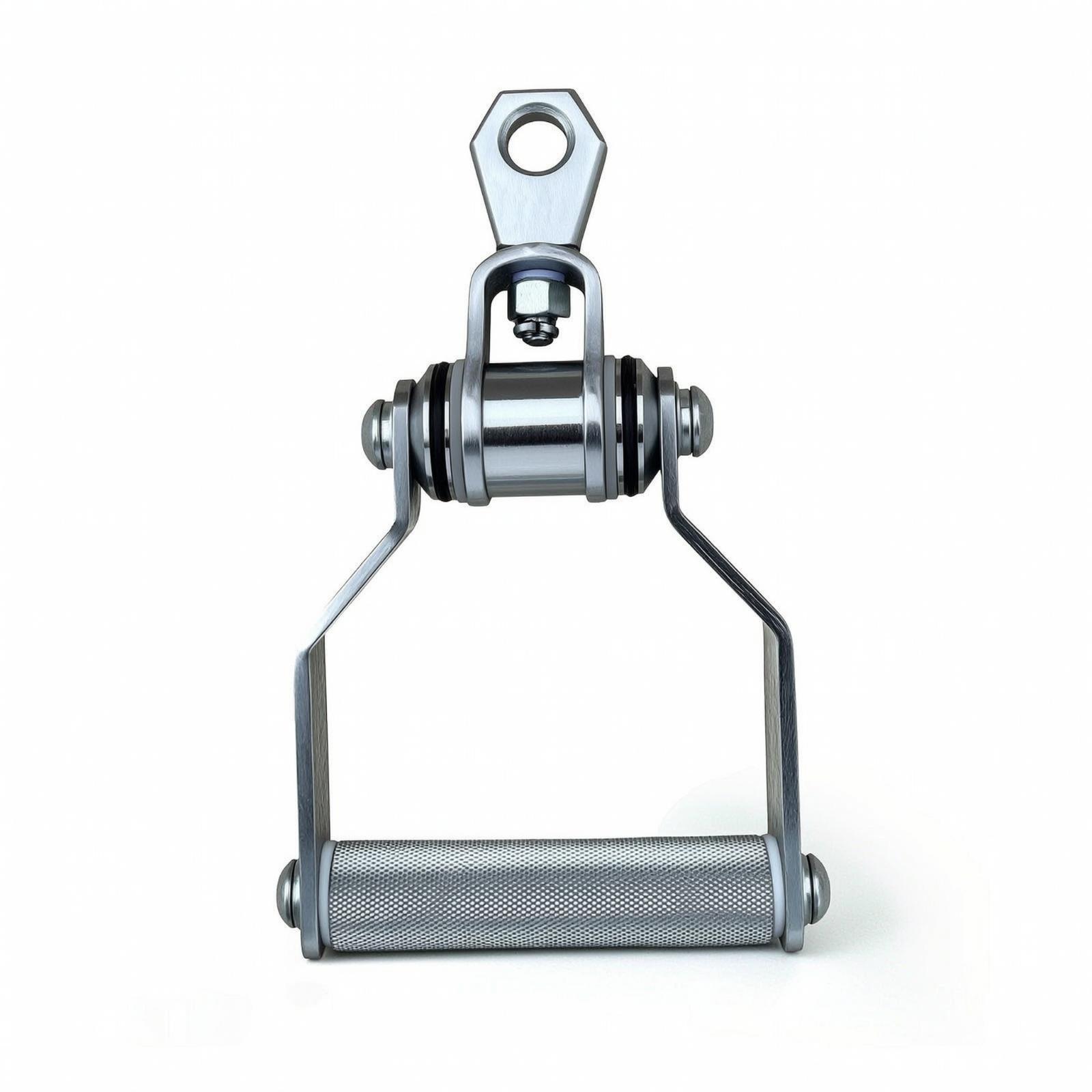 Lat Pulldown Cable - ด้ามจับเครื่องดึงสายเคเบิลแบบมีลายกันลื่นพร้อมข้อต่อหมุนได้ ด้ามจับแบบแข็งแรงสำหรับผู้ที่ชื่นชอบการออกกำลังกาย