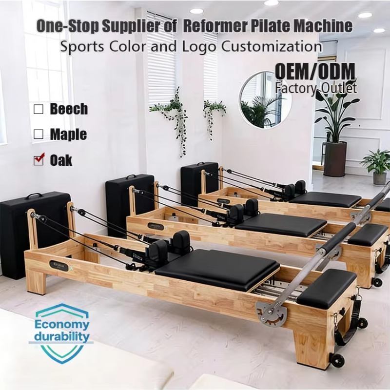 Home Gym Yoga - เครื่องพิลาทิส รีฟอร์เมอร์ อุปกรณ์ออกกำลังกาย โยคะ เครื่องพิลาทส์เบด กีฬา