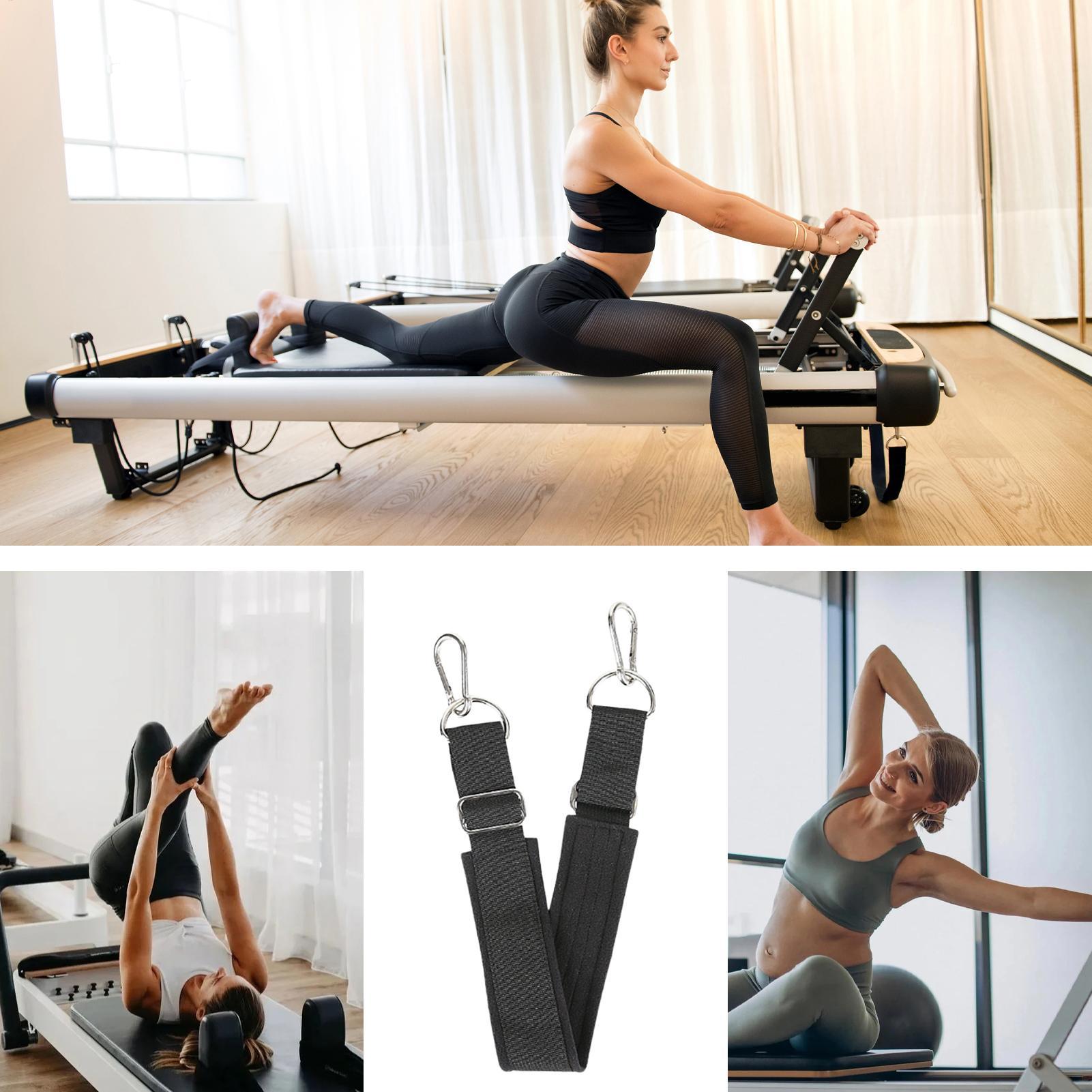 Home Gym Yoga - สายรัดเท้าพิลาทิสแบบหนา ปรับได้ กันลื่น ทนทาน สำหรับโยคะ พิลาทิส