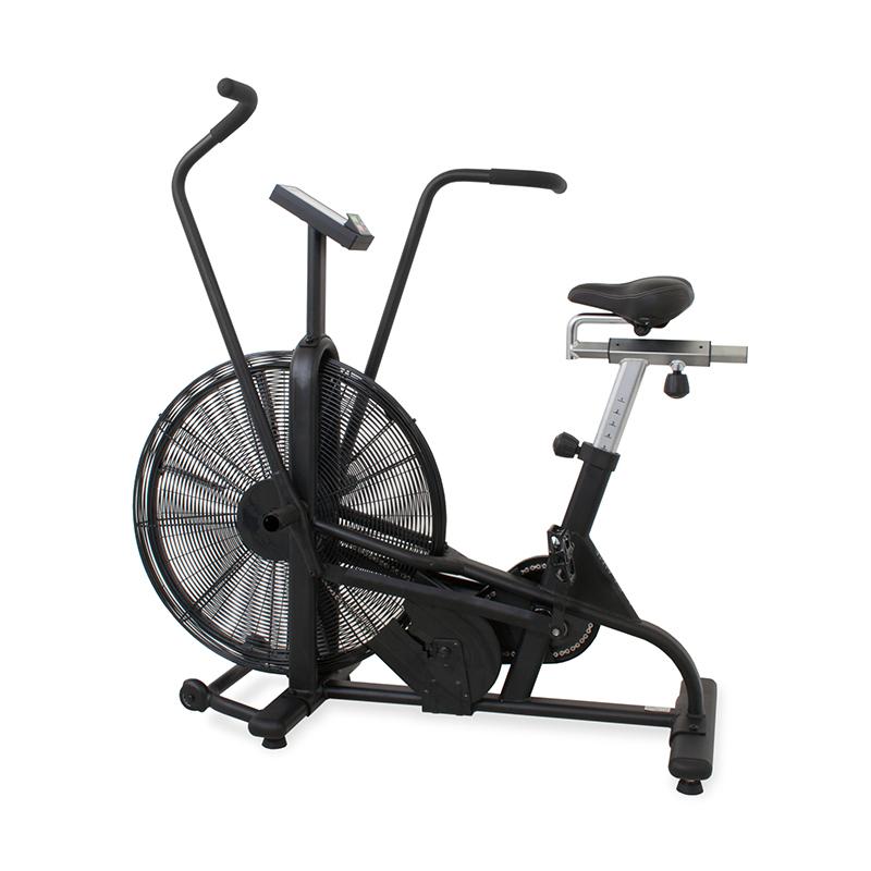 Leg Home Gym Workout - จักรยานออกกำลังกายเชิงพาณิชย์สำหรับคาร์ดิโอที่บ้าน อุปกรณ์ฟิตเนสปั่นจักรยานในร่ม แบบพับได้ ตั้งตรง ใช้ระบบโซ่แม่เหล็กและลม