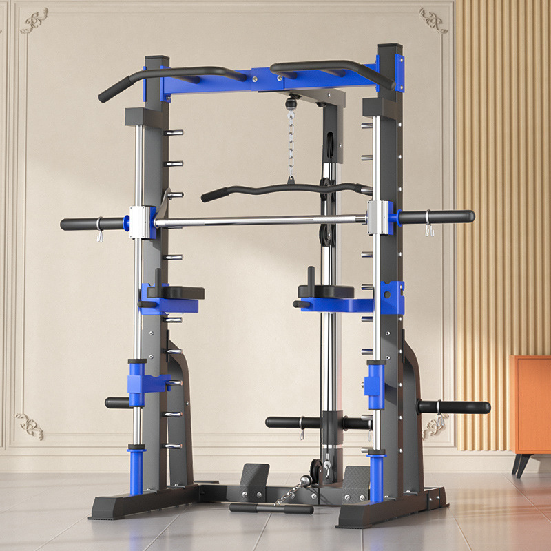 Home Gym Equipment Set - โครงสร้างอุปกรณ์ออกกำลังกายอเนกประสงค์สำหรับใช้ในบ้าน แบบครบวงจร สำหรับการฝึกซ้อมแบบยิมในบ้าน รวมถึงการฝึกซ้อมแบบ Bird Squat