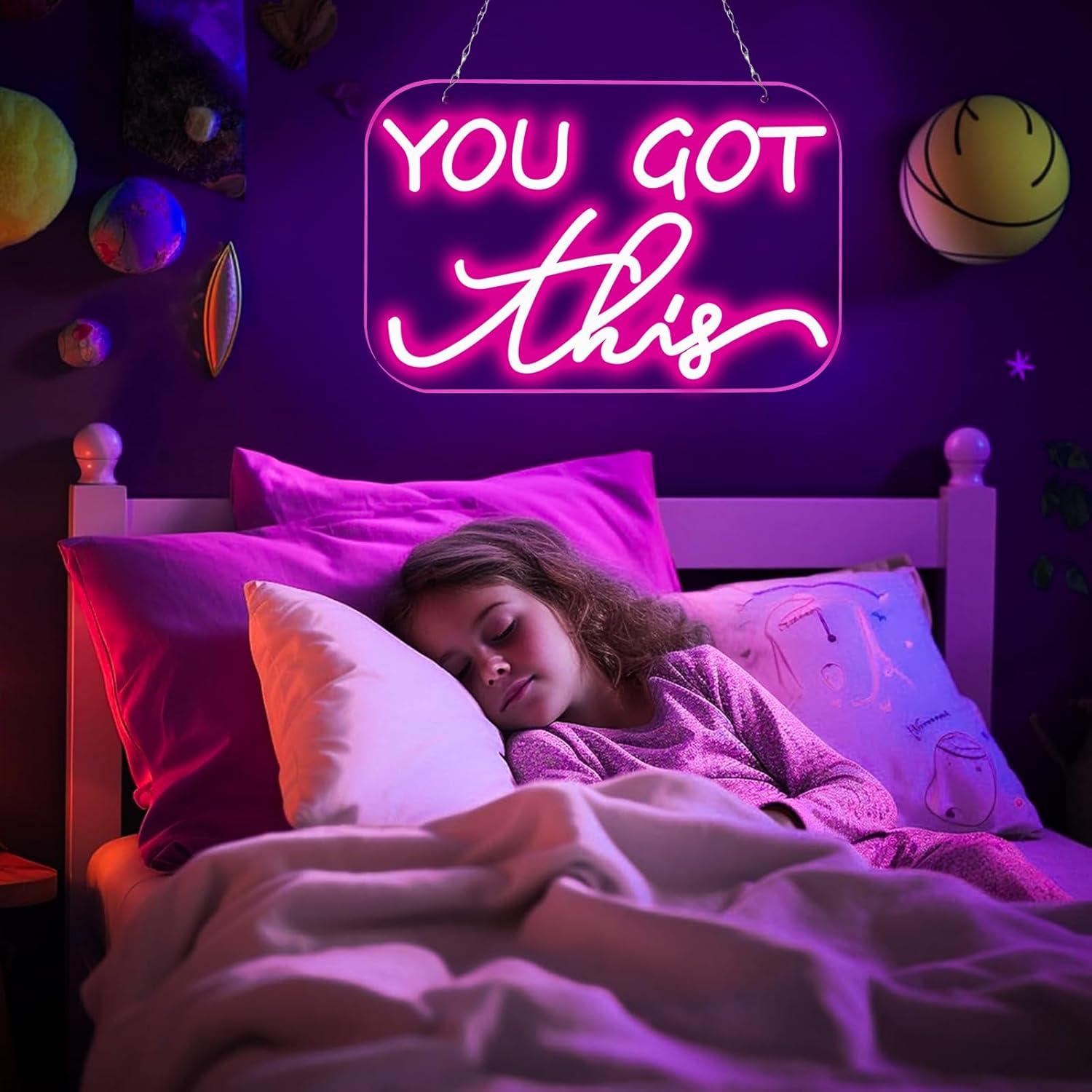 คุณได้รับป้ายไฟนีออนนี้แล้ว ไฟ - Home Gym Neon Sign บทวิจารณ์และราคา