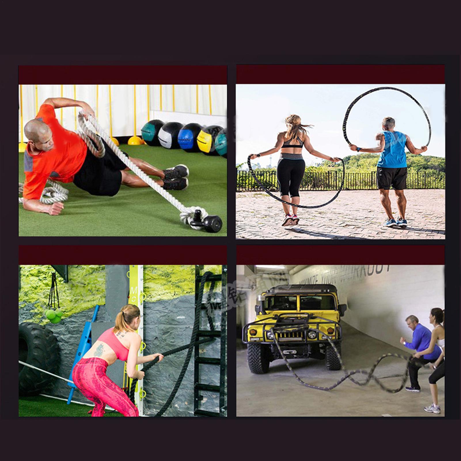 เชือกกระโดดออกกำลังกายแบบหนัก  - Battle Rope Heavy บทวิจารณ์และราคา