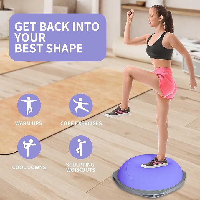 ลูกบอลทรงตัวบอสซูขนาด 70 ซม. แ - Home Gym Yoga บทวิจารณ์และราคา