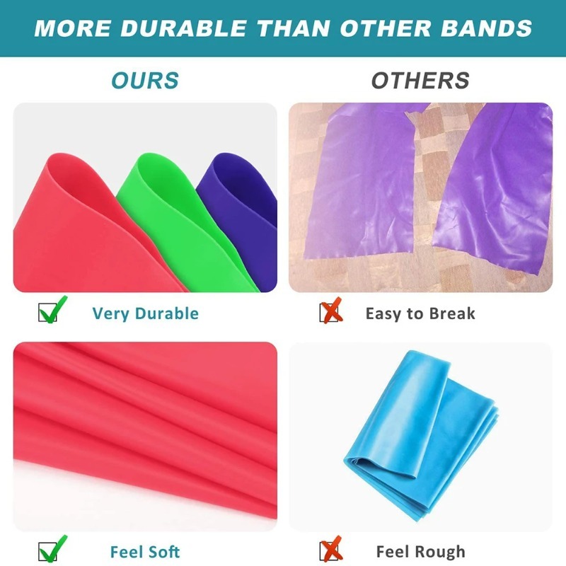 ยางยืดออกกำลังกายจากน้ำยางธรรม - Home Gym Routine บทวิจารณ์และราคา