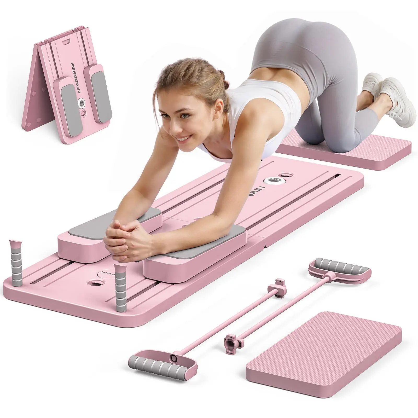 บอร์ดพิลาทิสแบบพับได้ อุปกรณ์ฝ - Home Gym Yoga บทวิจารณ์และราคา