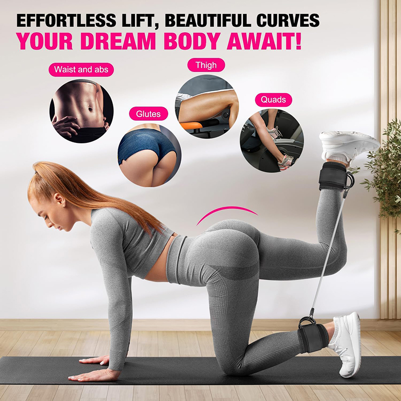เครื่องเคเบิลสายรัดข้อเท้า พร้ - Home Gym Equipment Set บทวิจารณ์และราคา