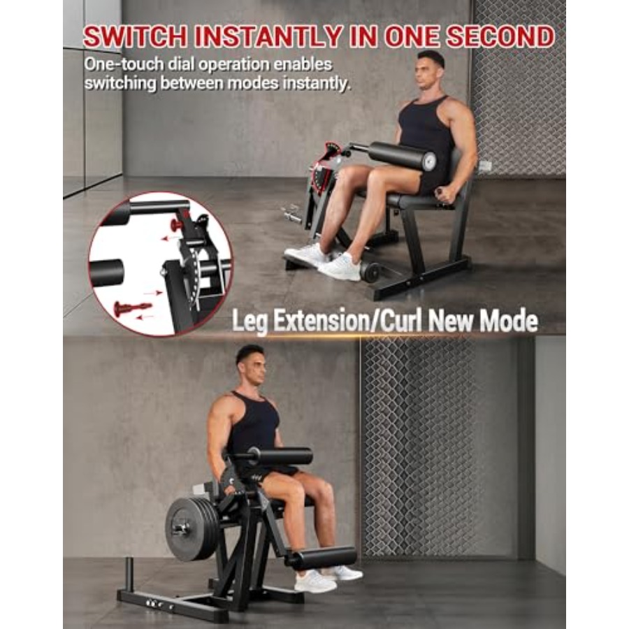 เครื่องบริหารขาแบบยืดและงอสำหร - Leg Home Gym Workout บทวิจารณ์และราคา