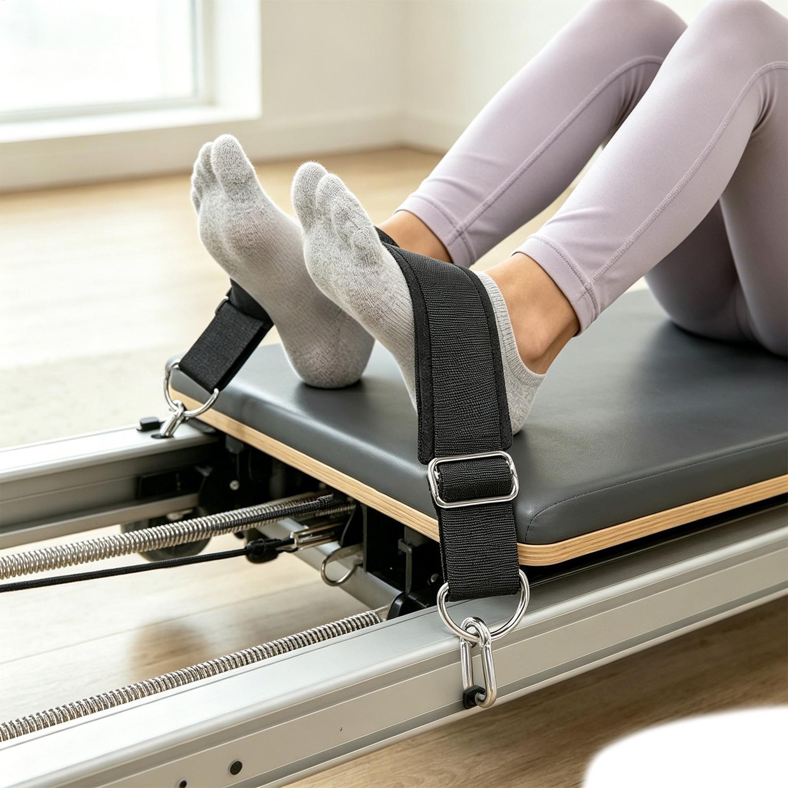 สายรัดเท้าพิลาทิสแบบหนา ปรับได - Home Gym Yoga บทวิจารณ์และราคา
