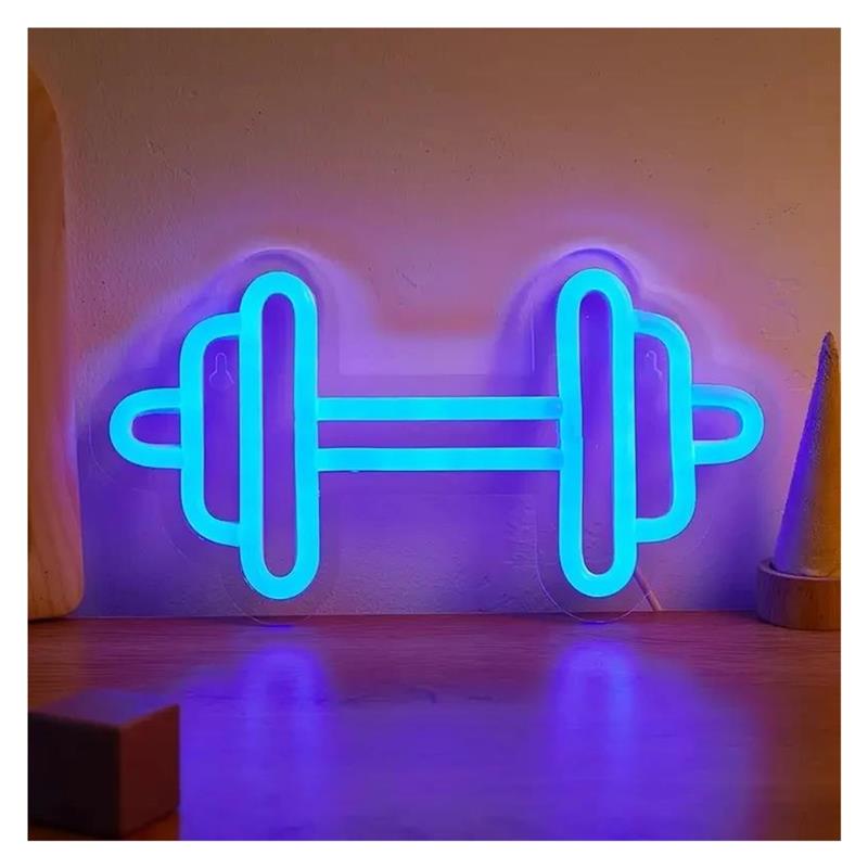 ป้ายไฟนีออนรูปดัมเบล ใช้พลังงา - Home Gym Neon Sign บทวิจารณ์และราคา