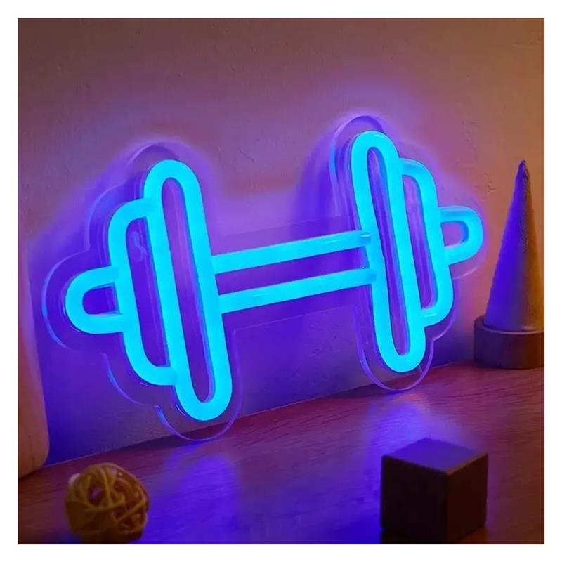ป้ายไฟนีออนรูปดัมเบล ใช้พลังงา - Home Gym Neon Sign บทวิจารณ์และราคา