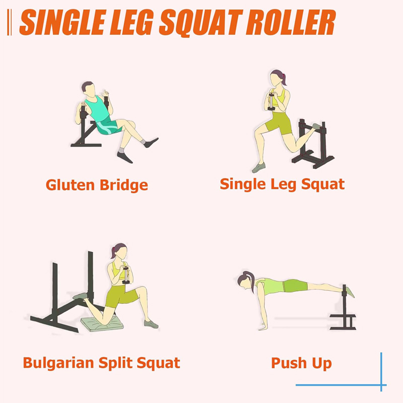 แท่นสควอทขาเดียวแบบปรับได้ - ด - Leg Home Gym Workout บทวิจารณ์และราคา