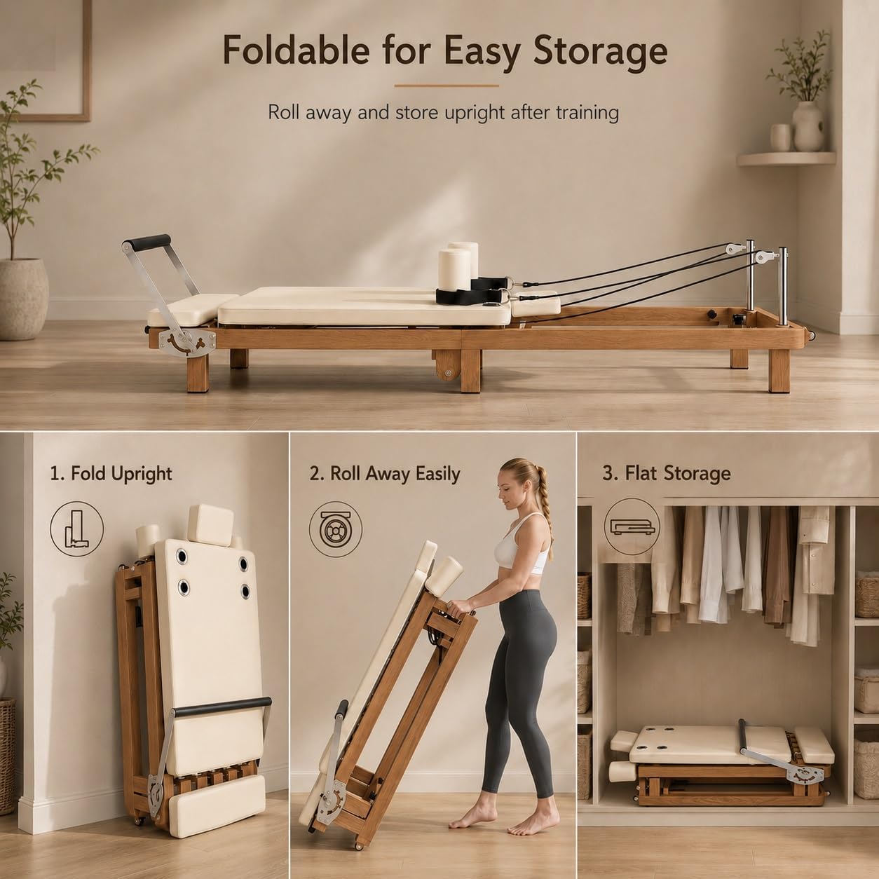 เครื่องพิลาทิสแบบพับได้, เครื่ - Leg Home Gym Workout บทวิจารณ์และราคา