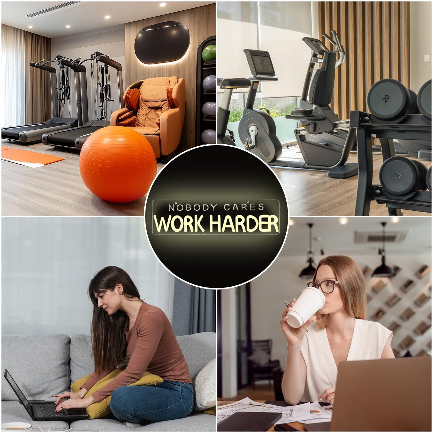 ป้ายไฟนีออน LED ข้อความ ไม่มีใ - Home Gym Neon Sign บทวิจารณ์และราคา