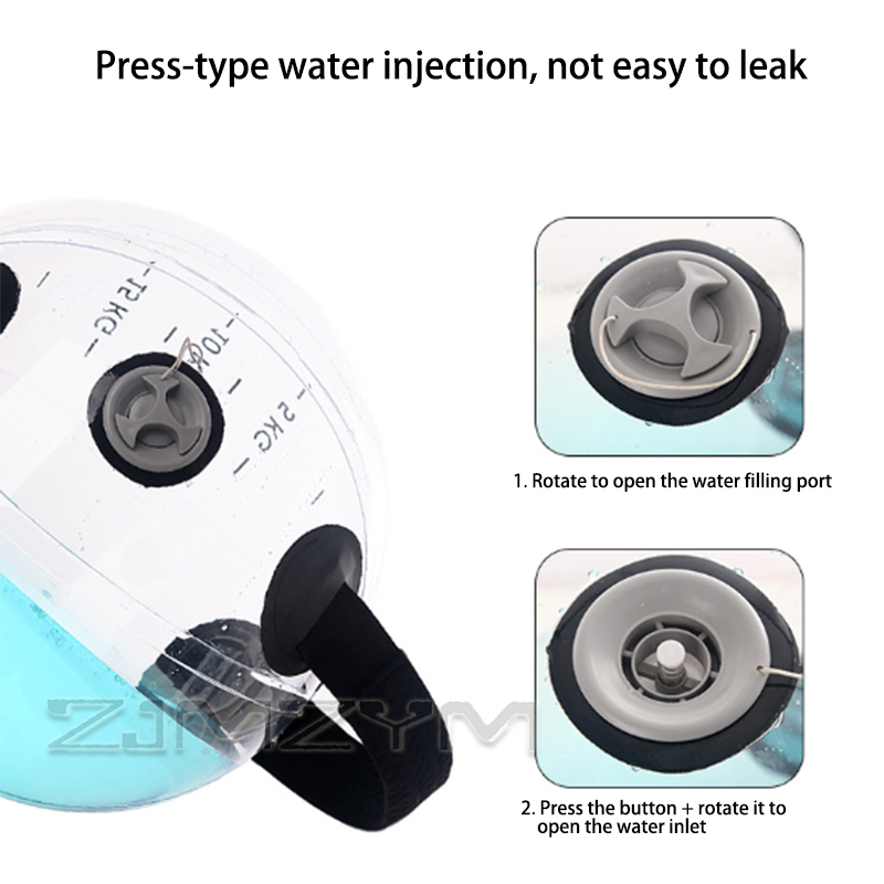 ลูกบอลน้ำปรับน้ำหนักได้ 20 กก. - Home Gym Routine บทวิจารณ์และราคา