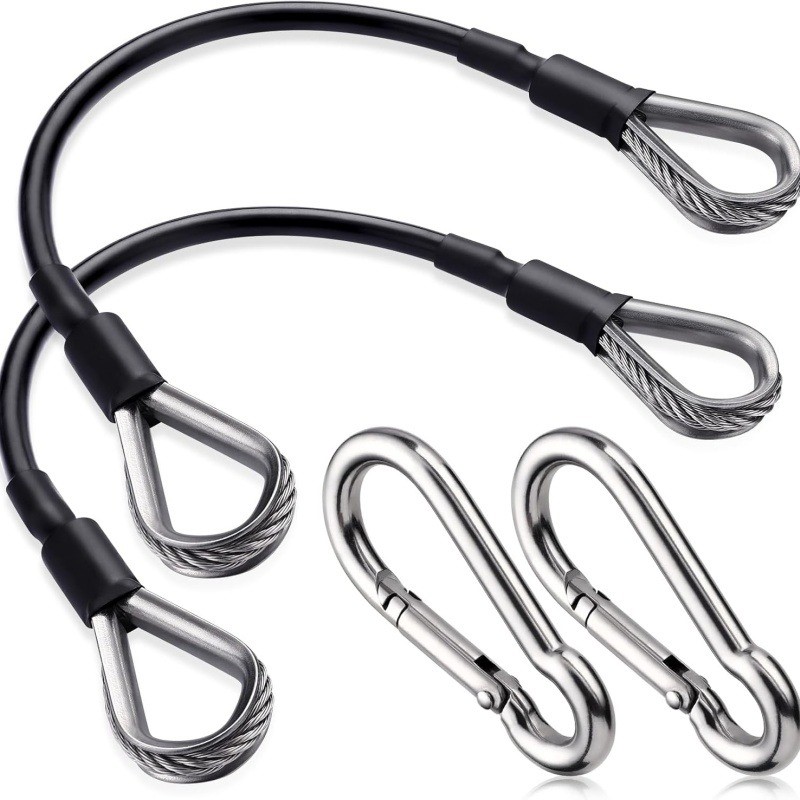 สายเคเบิลยิม 25 ซม. 1/2 ชิ้น ใ - Lat Pulldown Cable บทวิจารณ์และราคา