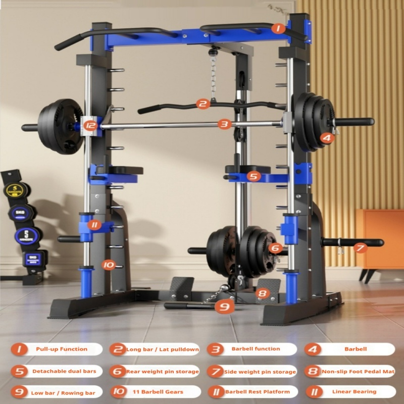 โครงสร้างอุปกรณ์ออกกำลังกายอเน - Home Gym Equipment Set บทวิจารณ์และราคา