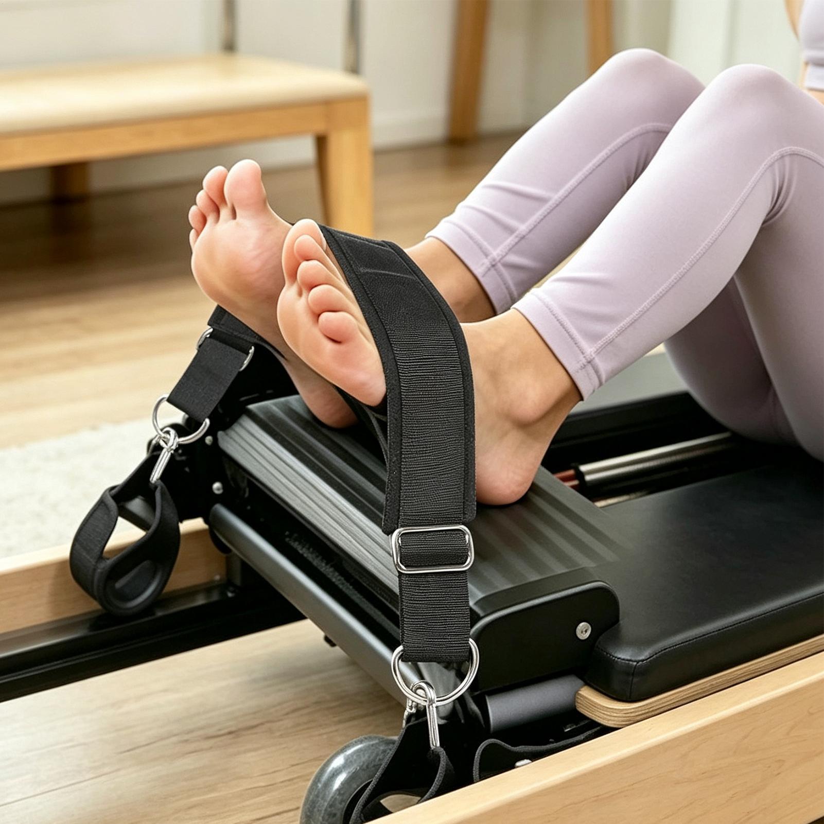 สายรัดเท้าสำหรับเครื่องรีฟอร์ม - Home Gym Yoga บทวิจารณ์และราคา